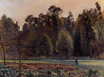 el campo de coles pontoise 1873 Camille Pissarro Pinturas al óleo